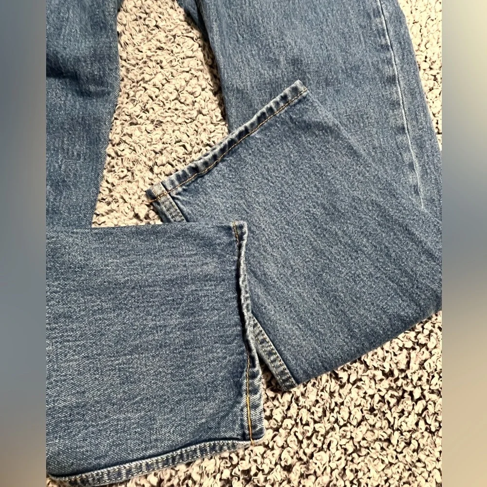Levi's 505 Blue Straight Jeans Classic Denim